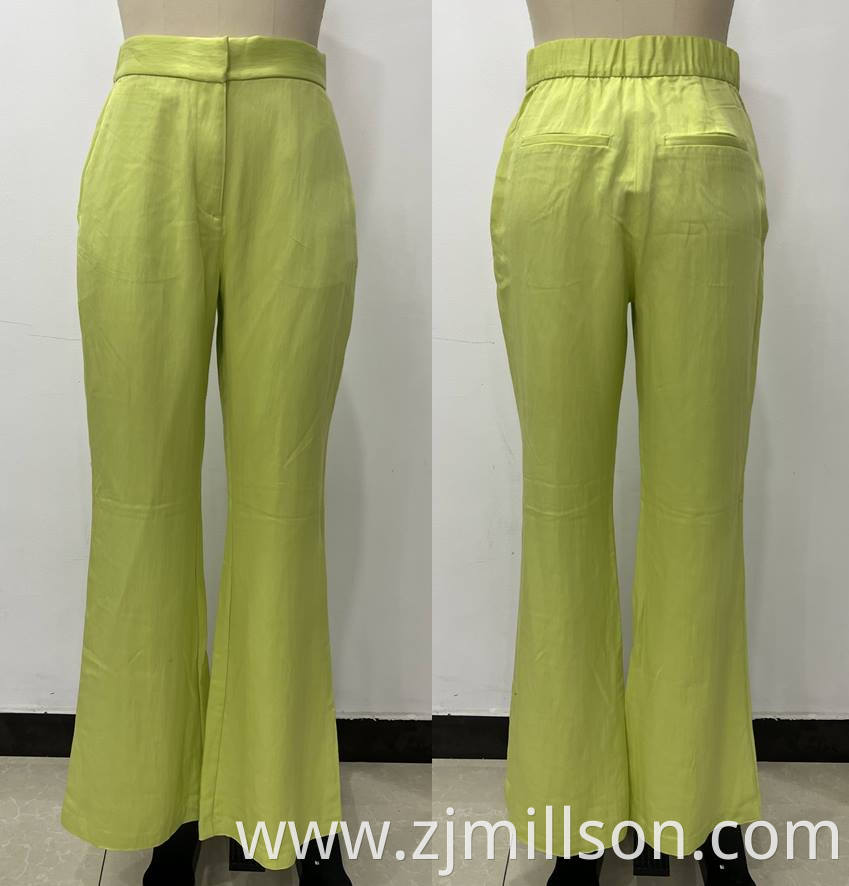 Women S Thin Flared Pants Jpg